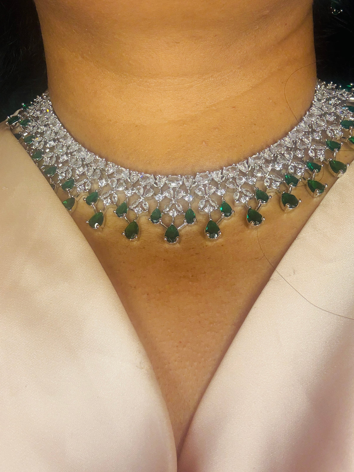 Aadya Fine jewelry cubic zirconia