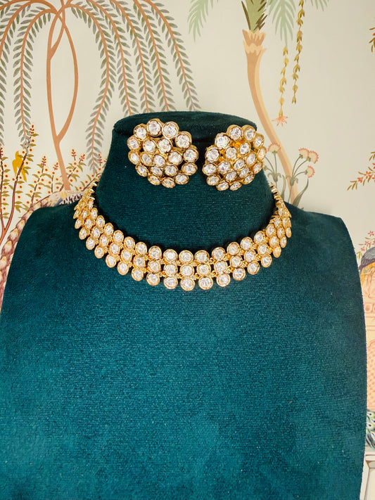 Aadya- Three line kundan