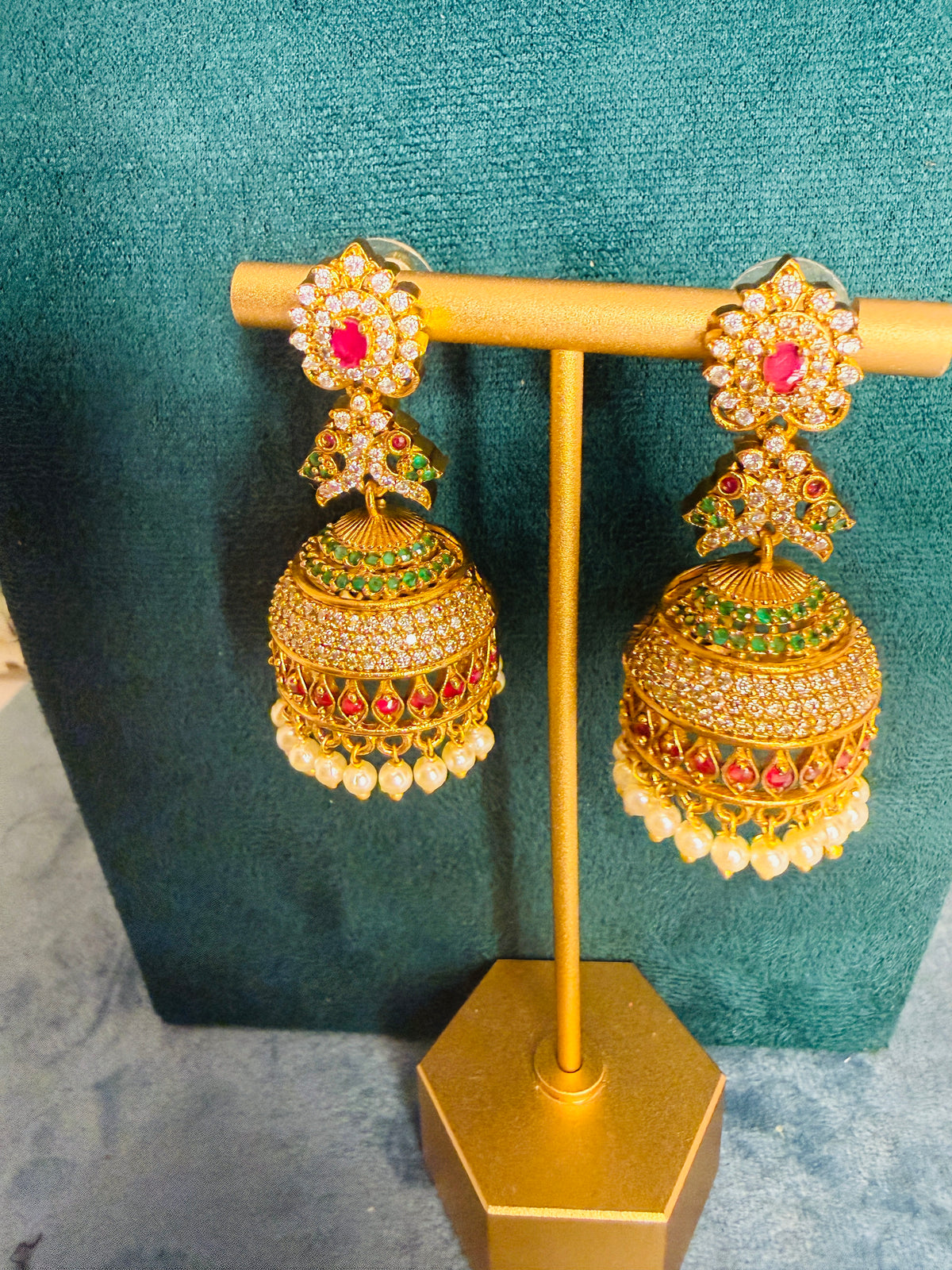 Kamal- AD Jhumkas