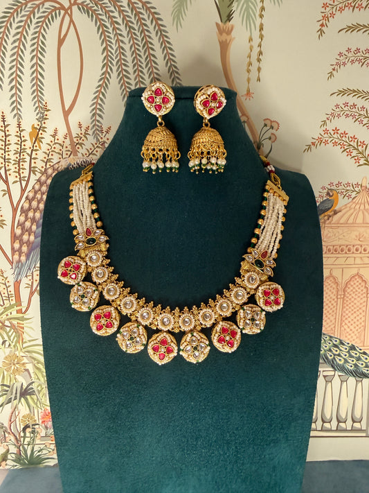 Abhika- Rajwadi heavy set