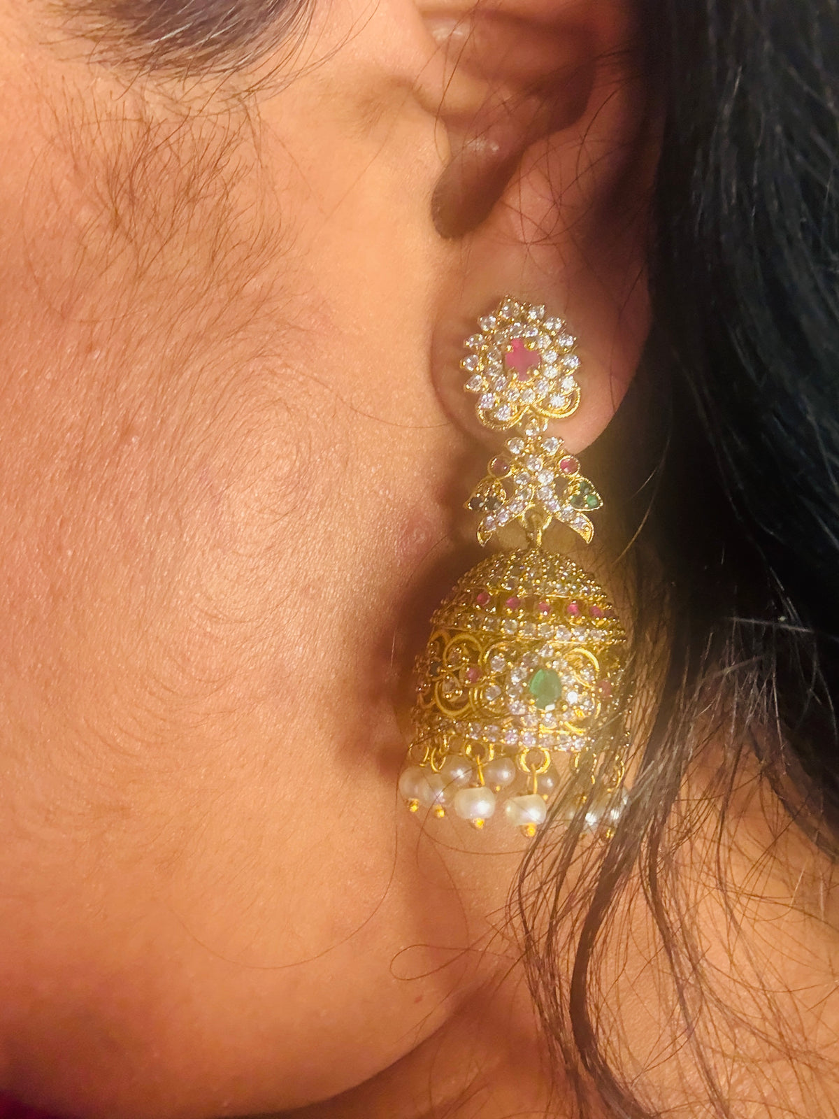Kamal- AD Jhumkas