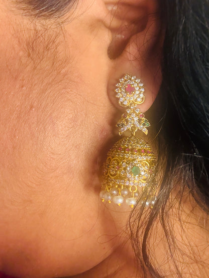 Kamal- AD Jhumkas