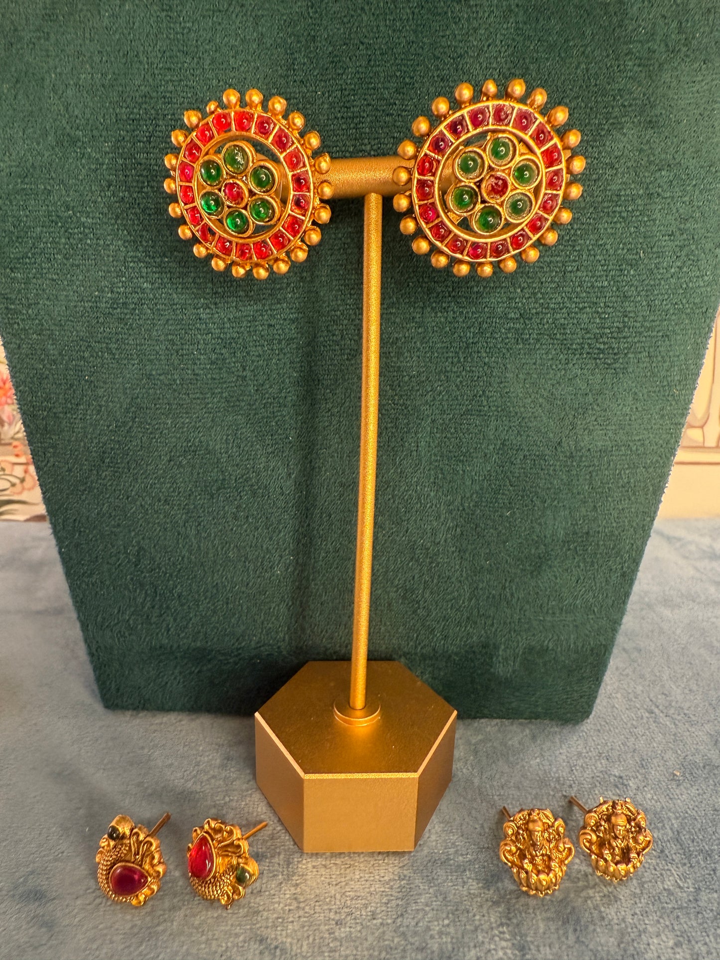 Tejaswi - Bright and beautiful changeable earrings