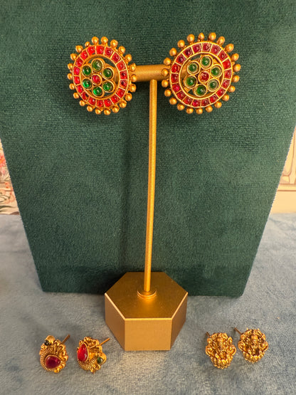 Tejaswi - Bright and beautiful changeable earrings
