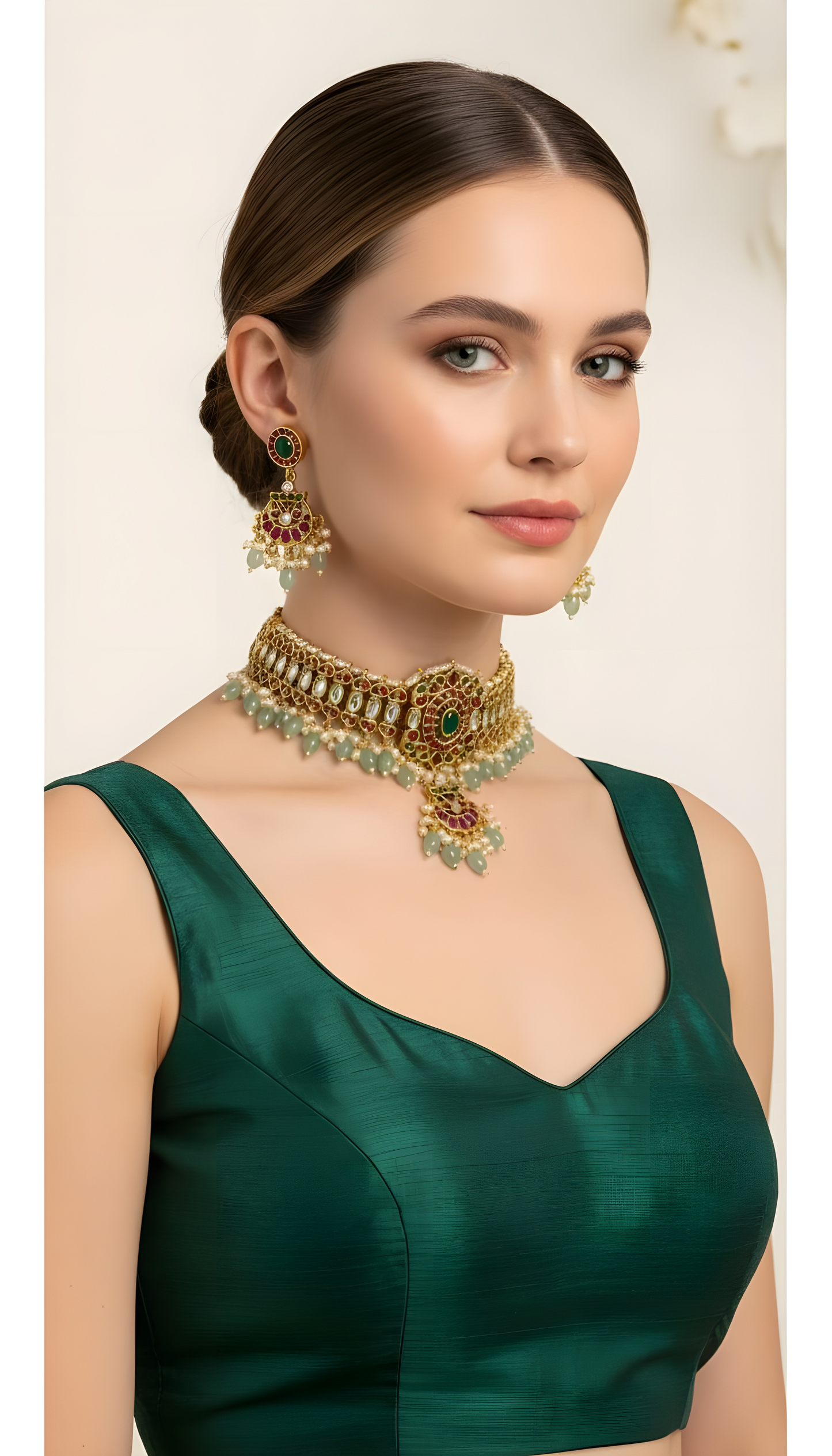 Radha- Classic choker look