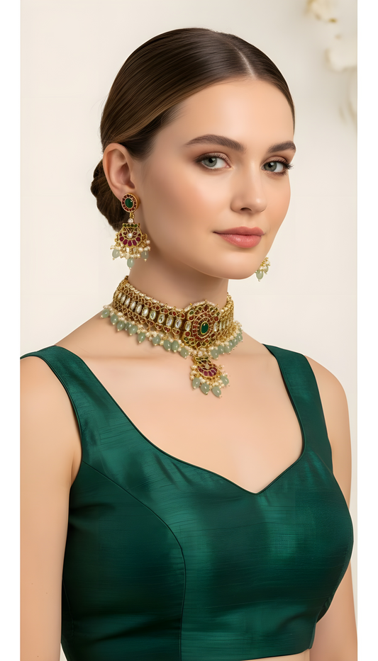 Radha- Classic choker look