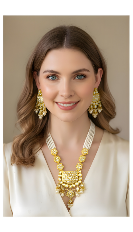 Kundan rani haar indian jewelry