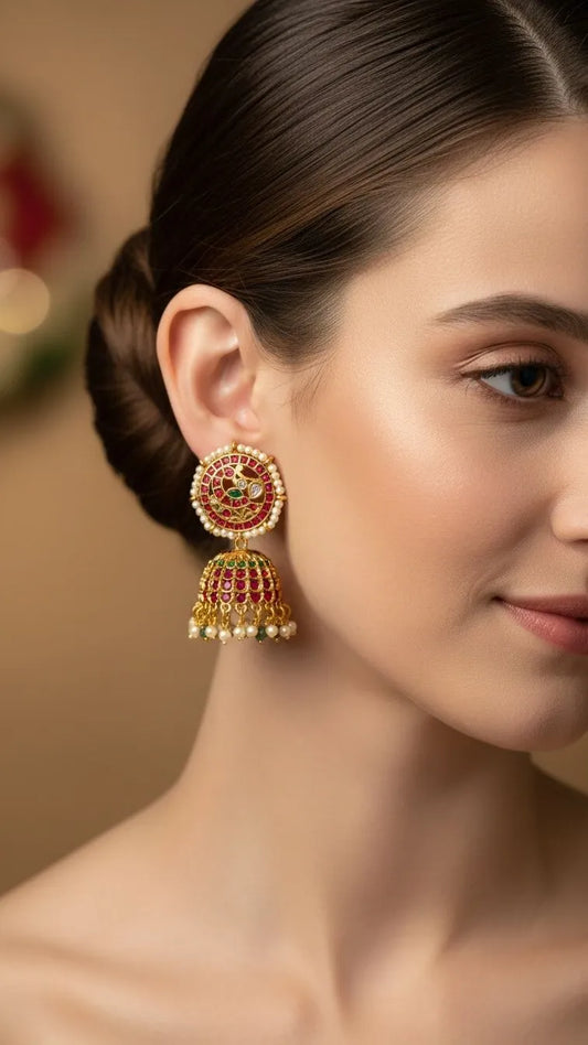 Khaga- Traditional jhumkas