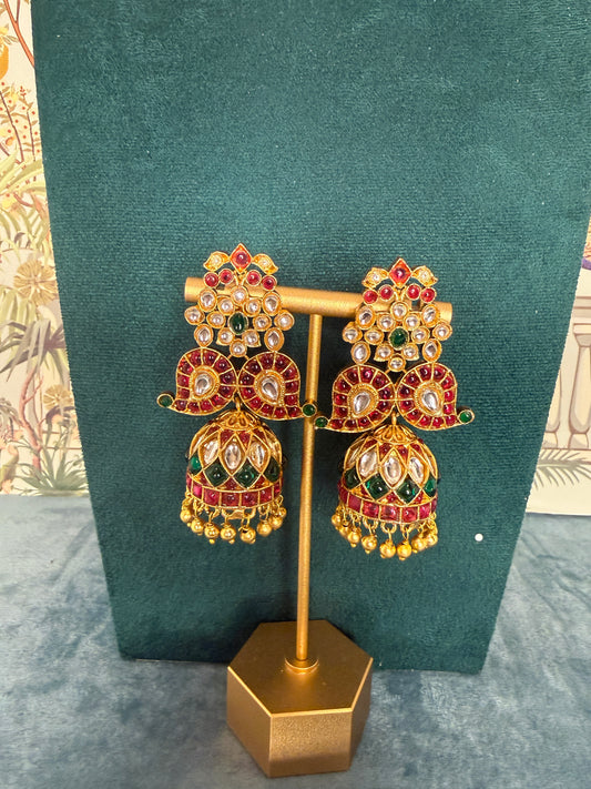 Mango look earrings