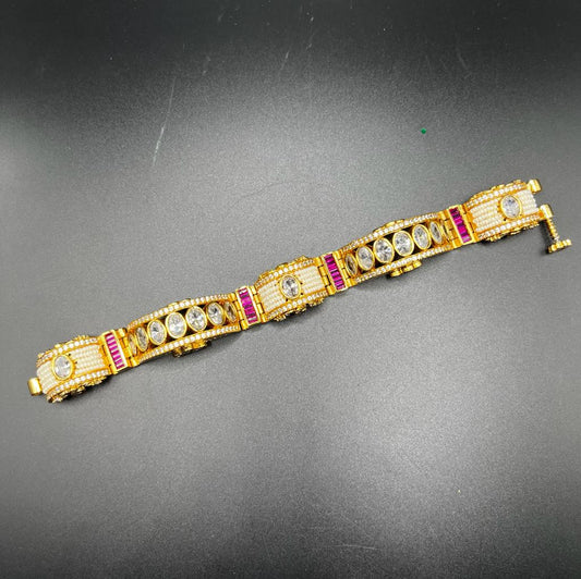 Kundan bracelet