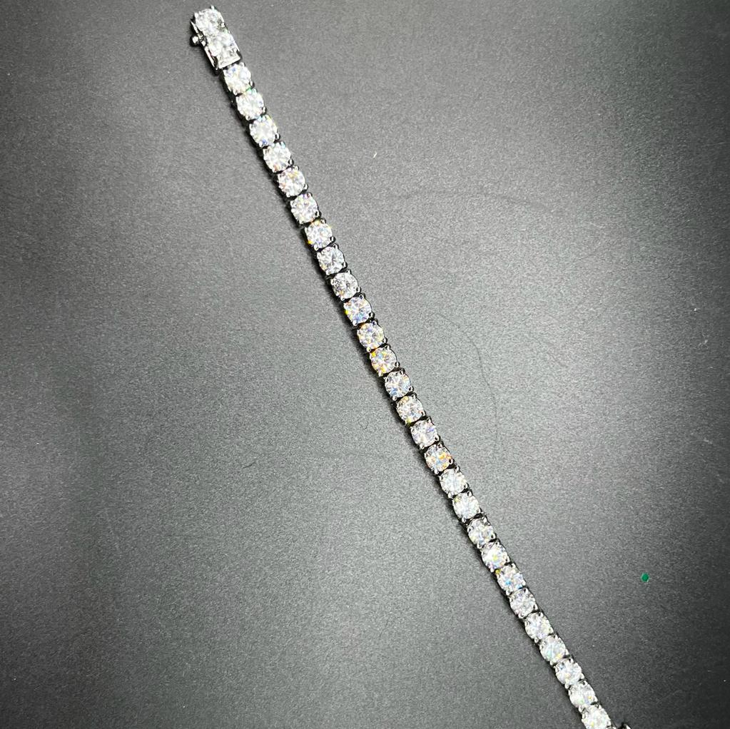 Tennis bracelet diamond look Cubic Zirconia jewelry