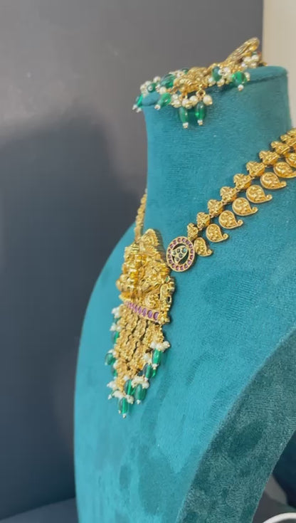 Aabha- Temple Nakshi jewellery